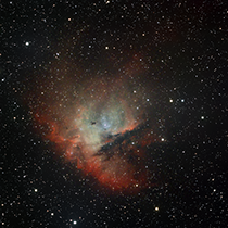 SH2-184 Pacman Nebel